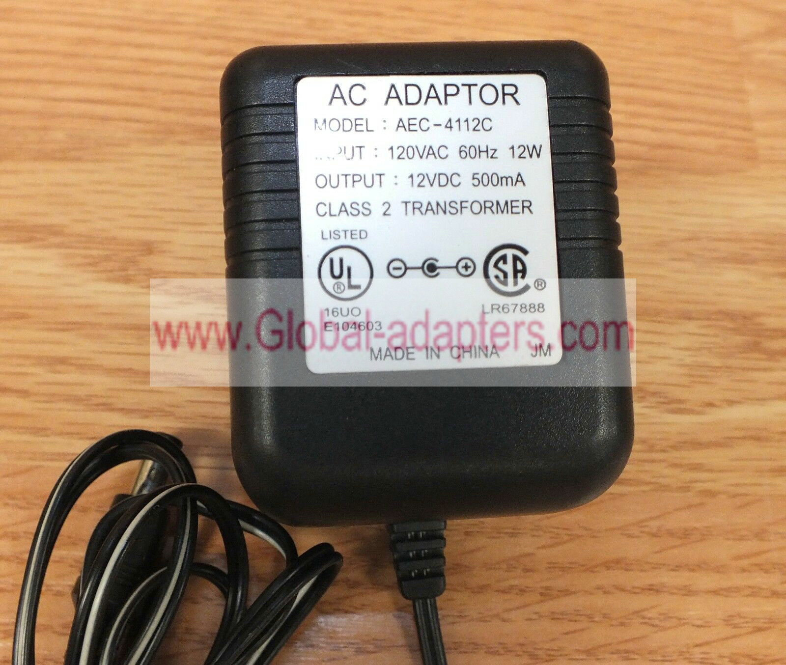 New 12V 500mA AEC-4112C AC ADAPTER FOR Bellsouth (2016) Digital Remote Answering Machine - Click Image to Close